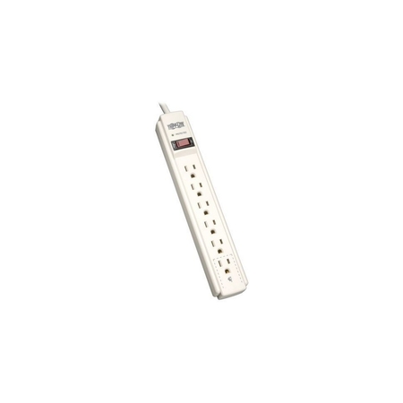 Tripp Lite 6-OUTLET SURGE SUPPRESSOR, 720 JOULES, WITH 4 FT CORD TLP604